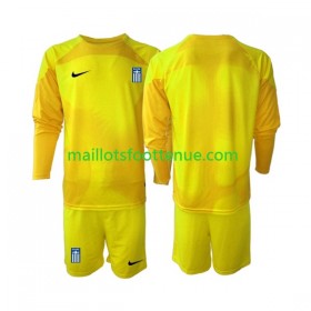 Maillot/Tenue Grèce Gardien Enfant Domicile 2023 Manche Longue